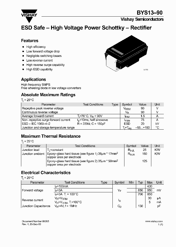 BYS13-90_1222669.PDF Datasheet
