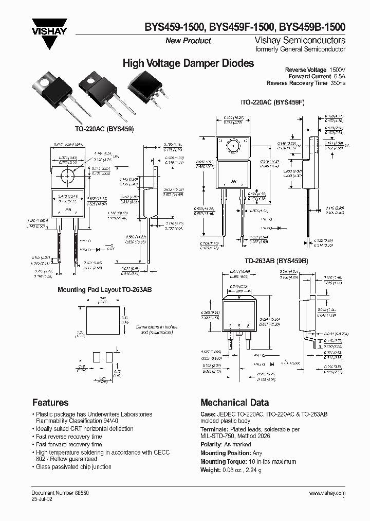 BYS459F-1500_1222672.PDF Datasheet