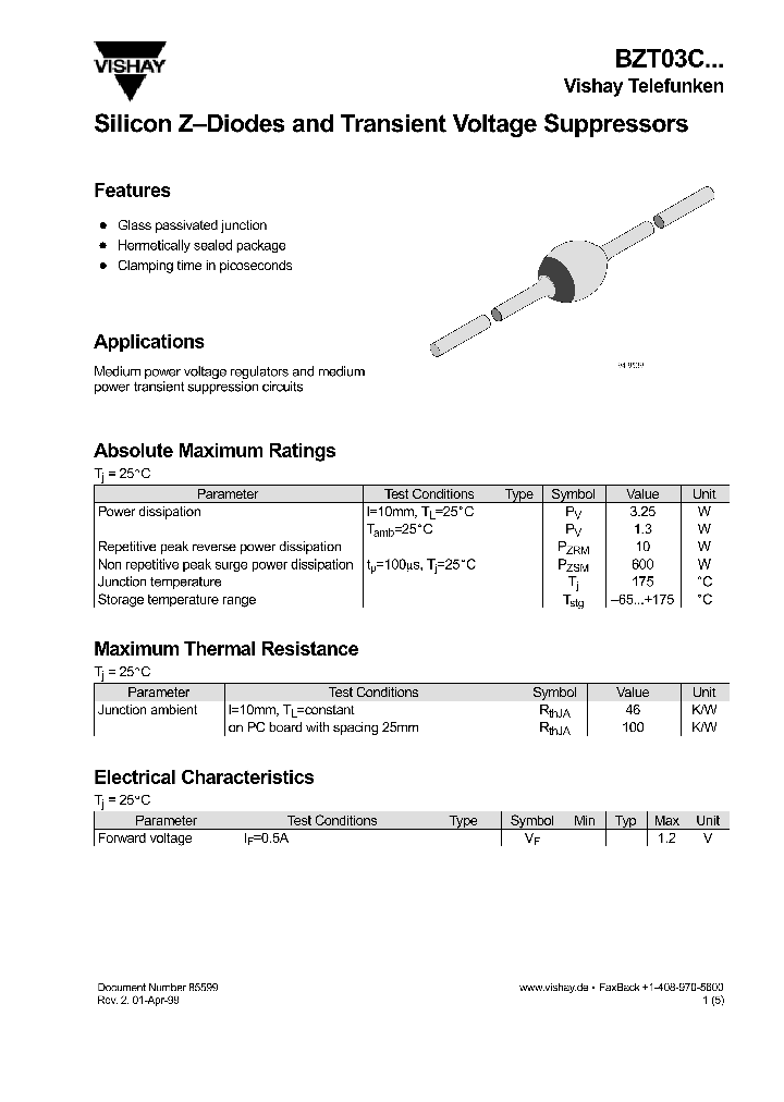 BZT03C82_1113210.PDF Datasheet