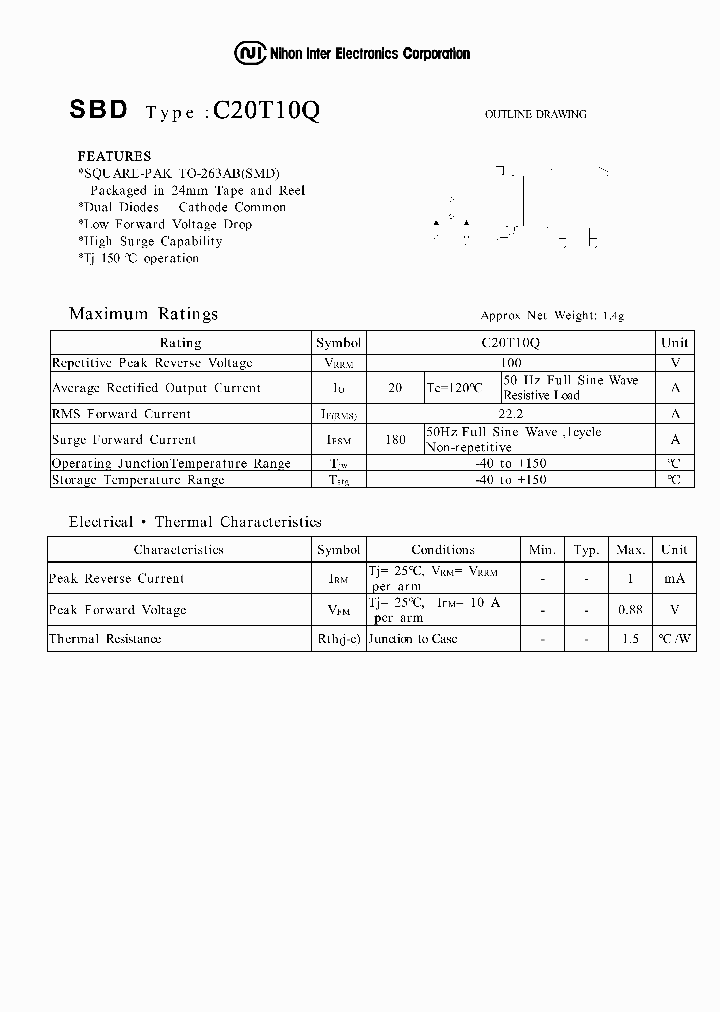 C20T10Q_1223197.PDF Datasheet