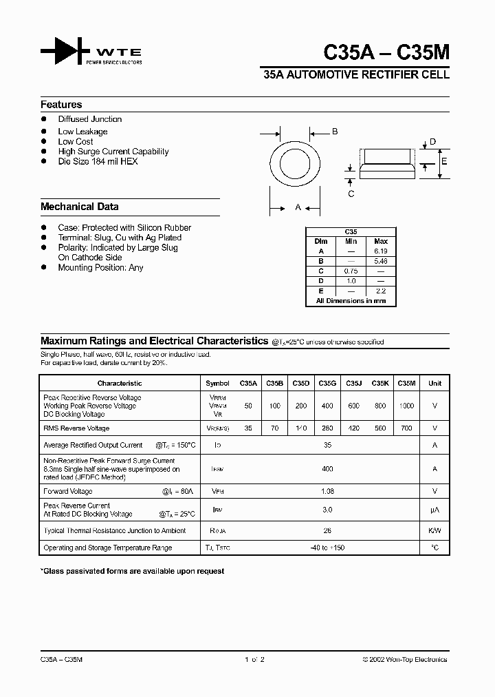 C35M_1223289.PDF Datasheet