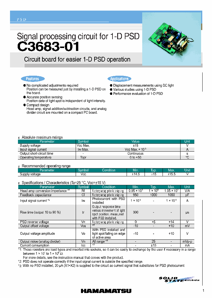 C3683-01_1223292.PDF Datasheet