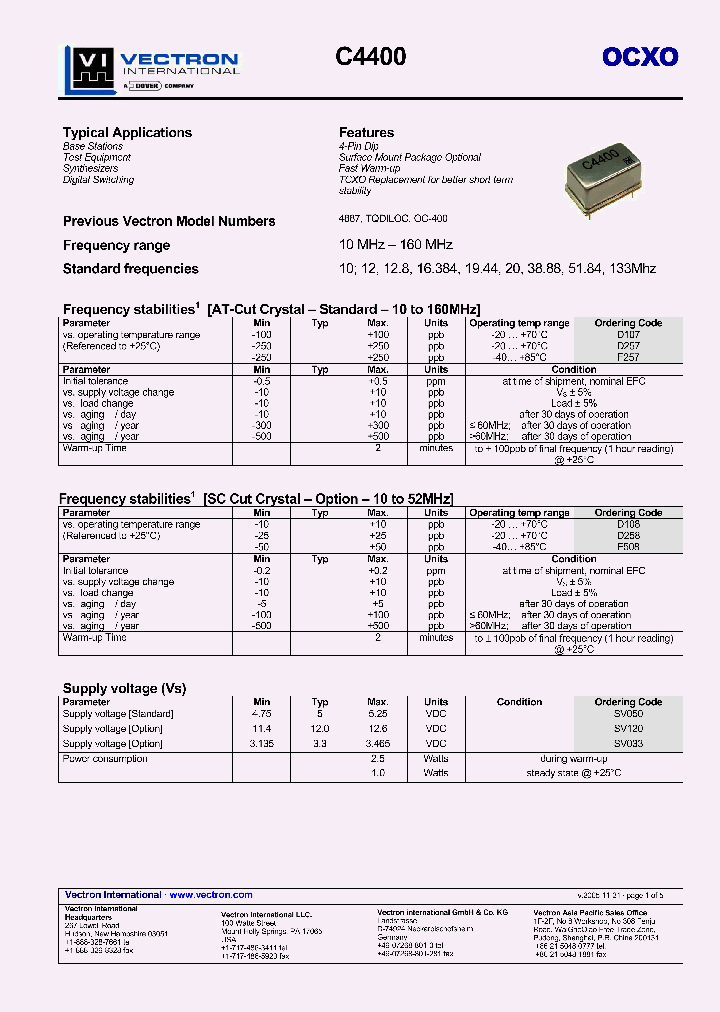 C4400_1223334.PDF Datasheet