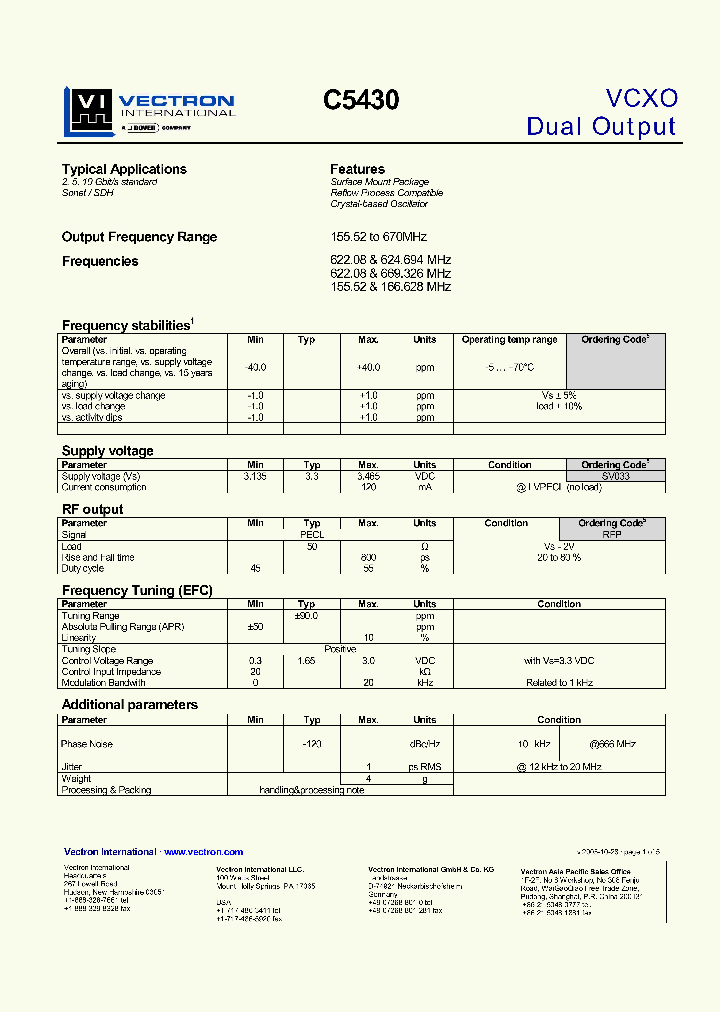 C5430_1223399.PDF Datasheet
