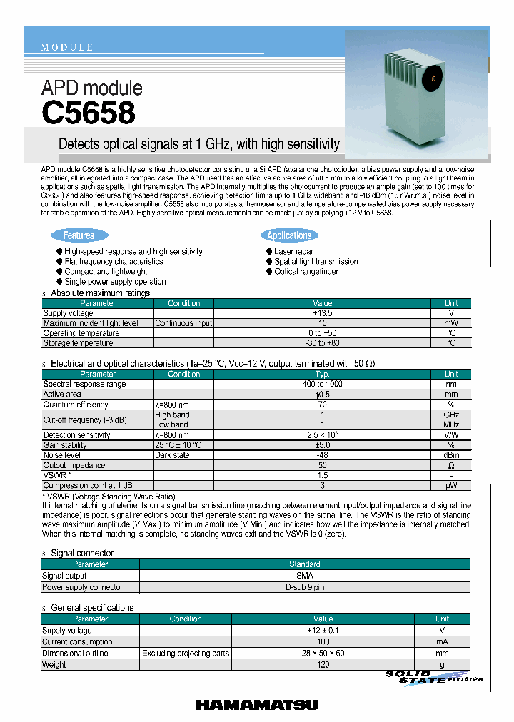 C5658_1223409.PDF Datasheet