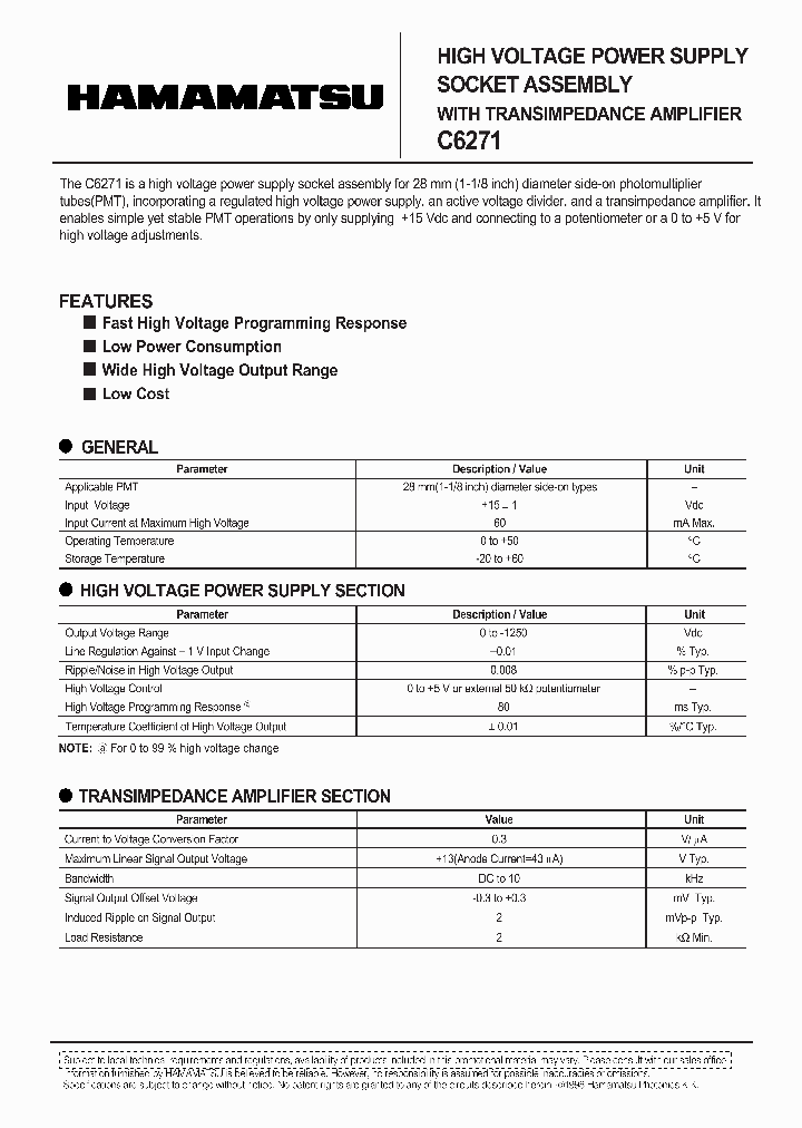 C6271_1223459.PDF Datasheet