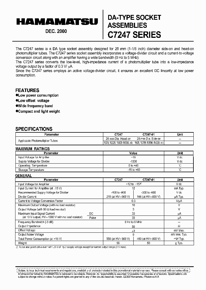 C7247-01_1223687.PDF Datasheet