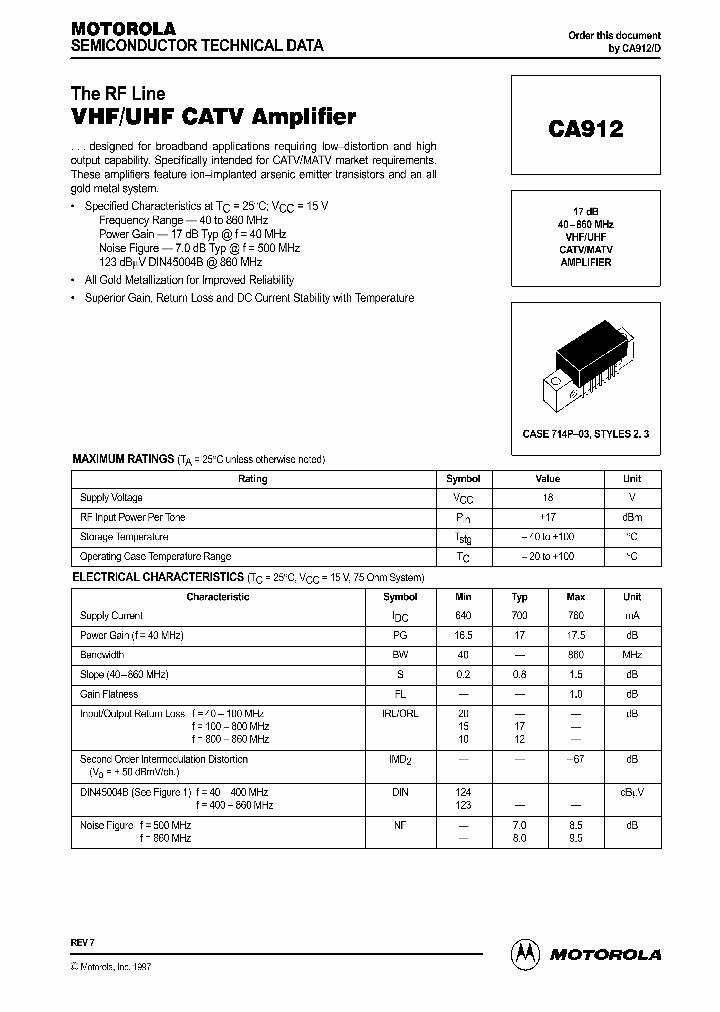 CA912_1223945.PDF Datasheet