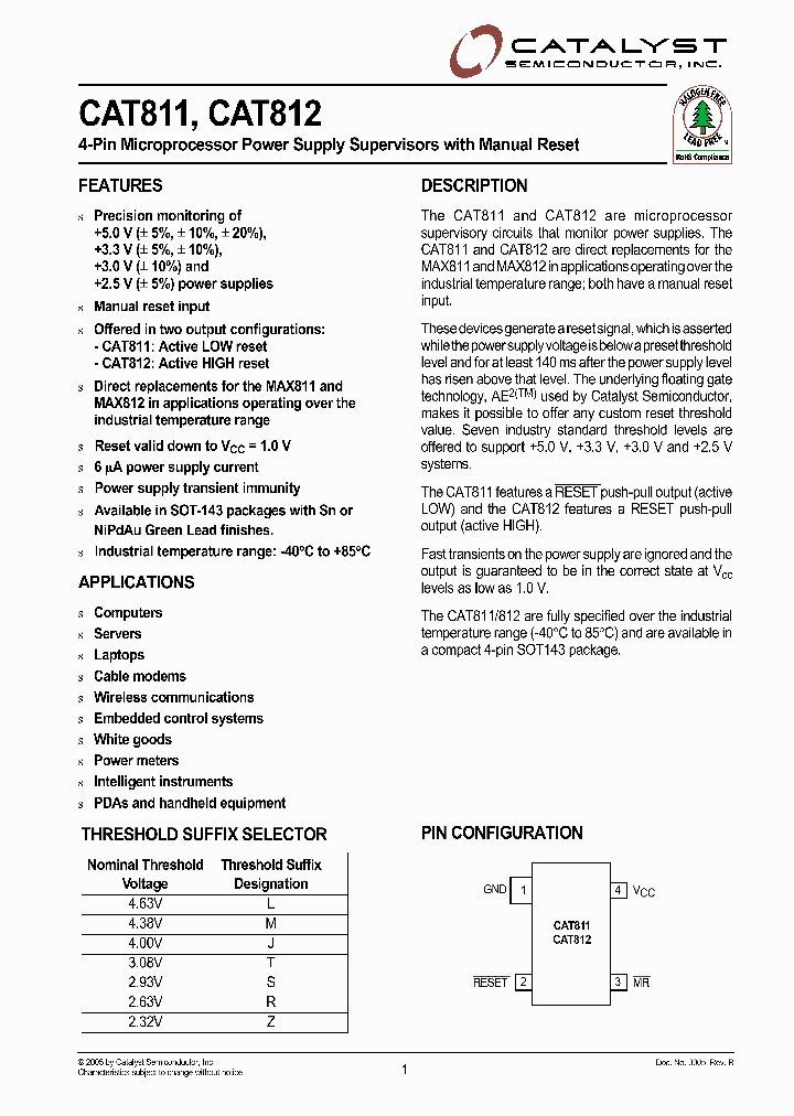 CAT811LEUST10_1121157.PDF Datasheet