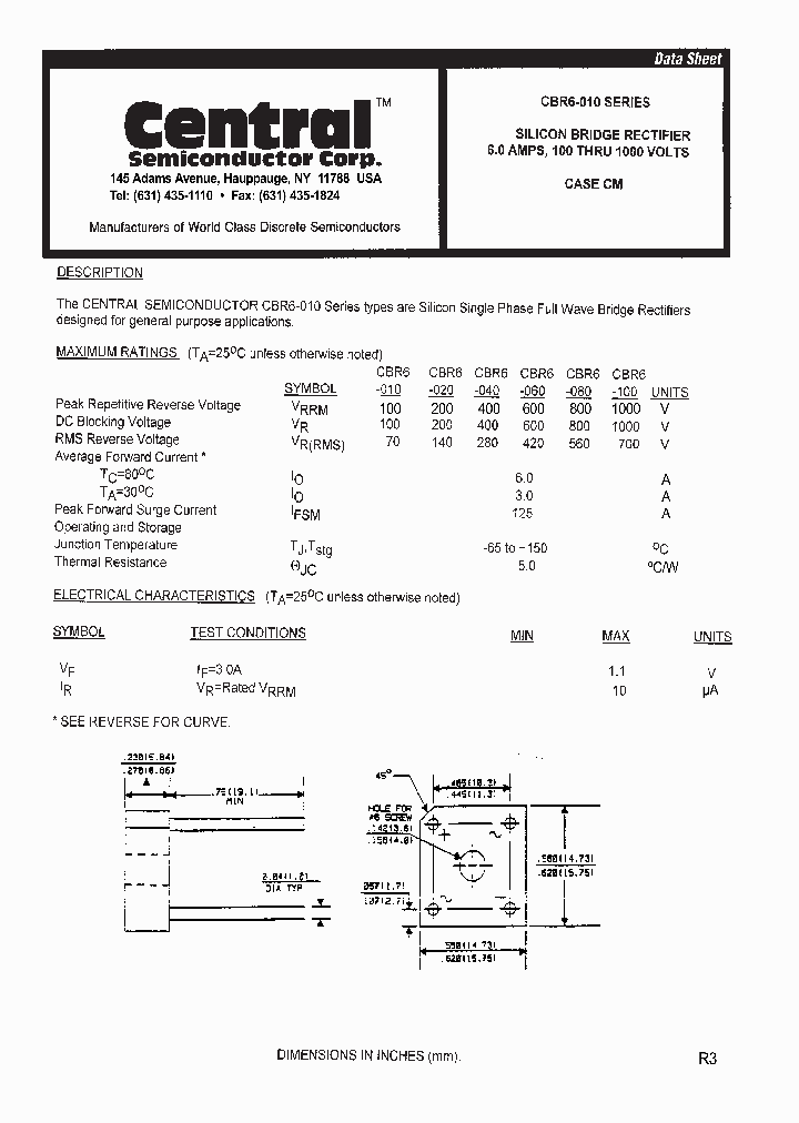 CBR6-100_1224237.PDF Datasheet
