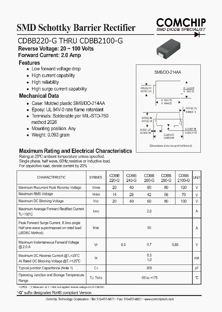 CDBB280-G_1225174.PDF Datasheet