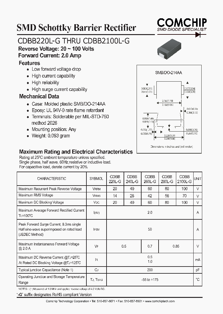 CDBB280L-G_1225175.PDF Datasheet