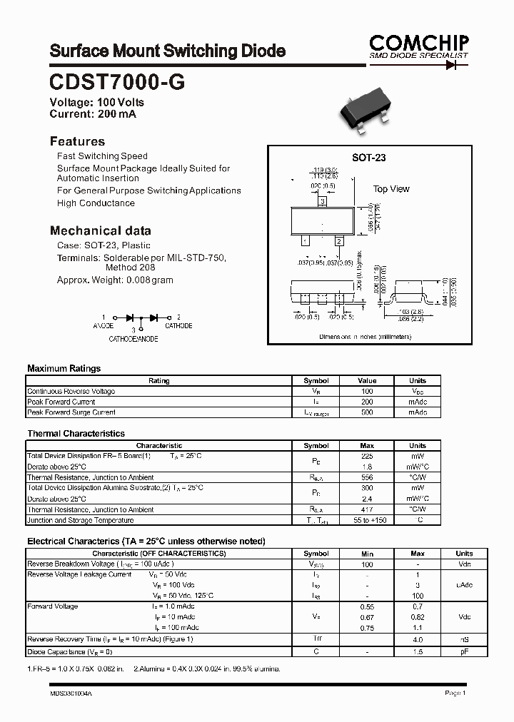 CDST7000-G_1225583.PDF Datasheet