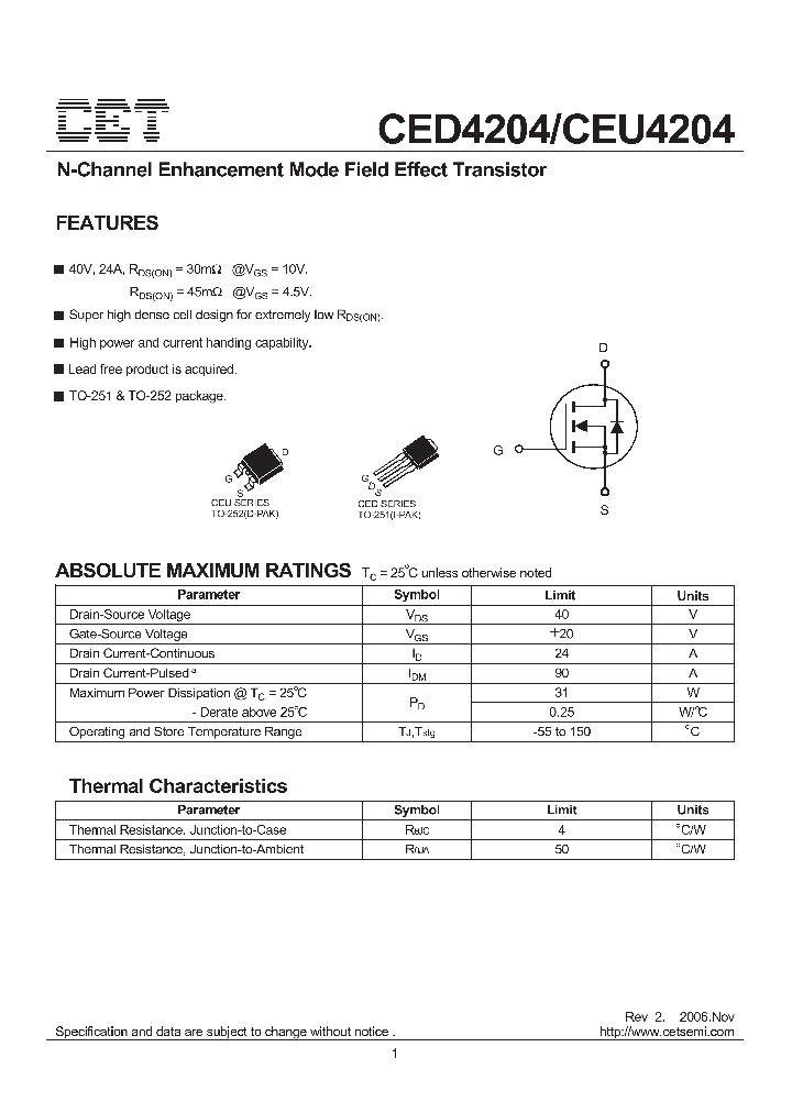 CEU4204_1113849.PDF Datasheet