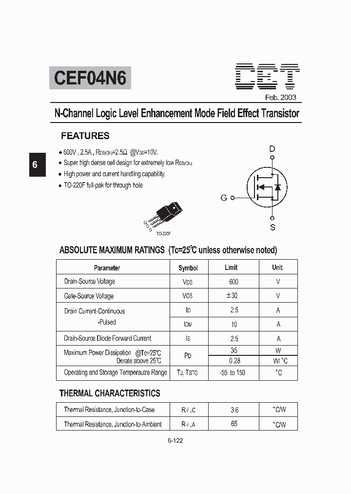 CEF04N6_1114009.PDF Datasheet