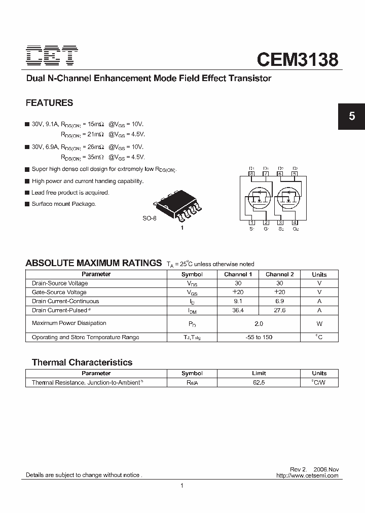 CEM3138_1113777.PDF Datasheet