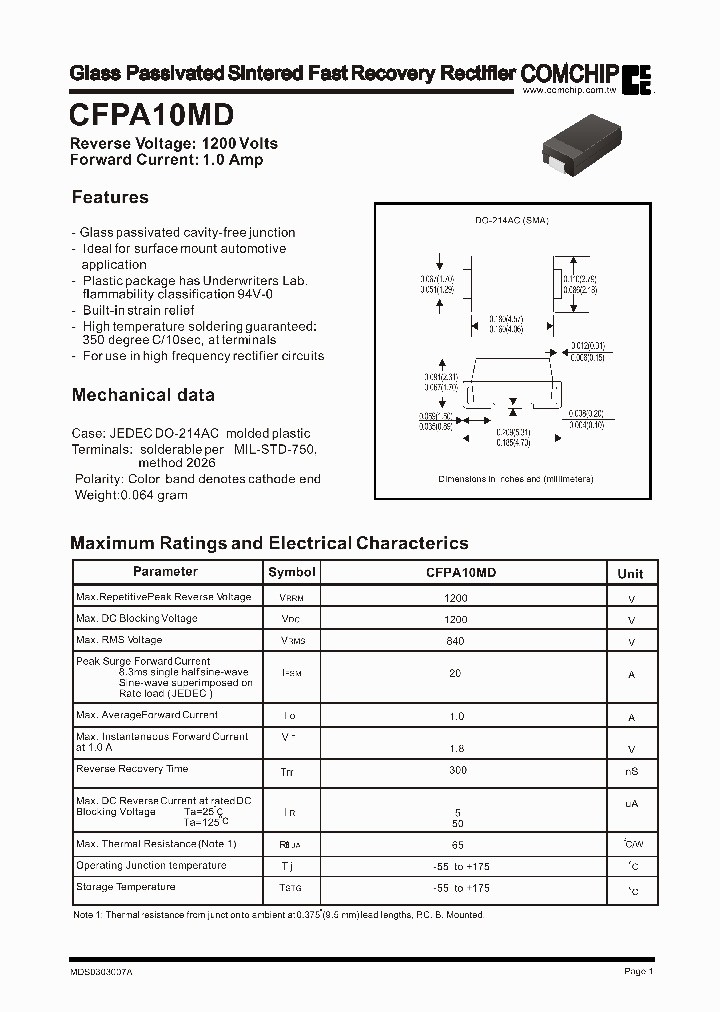 CFPA10MD_1225972.PDF Datasheet