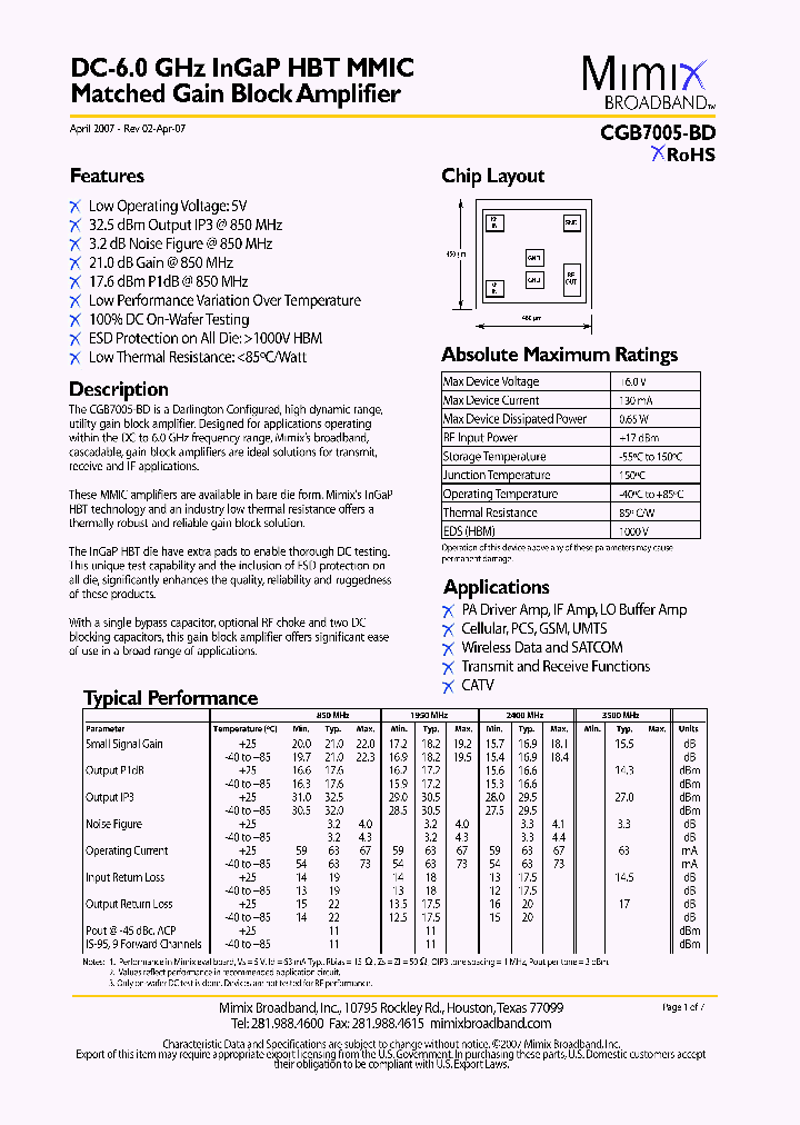 CGB7005-BD-000V_1164327.PDF Datasheet