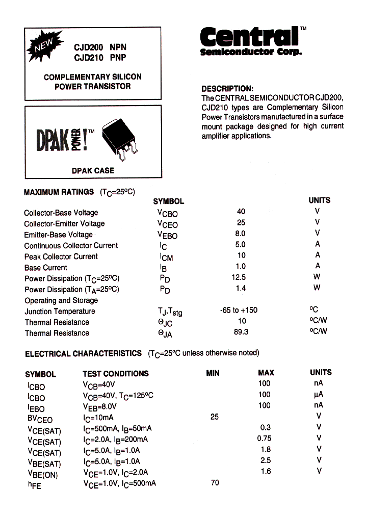 CJD210_1226316.PDF Datasheet