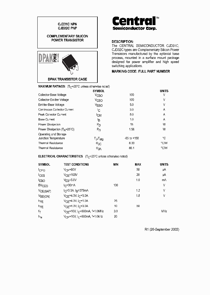 CJD32C_1226319.PDF Datasheet