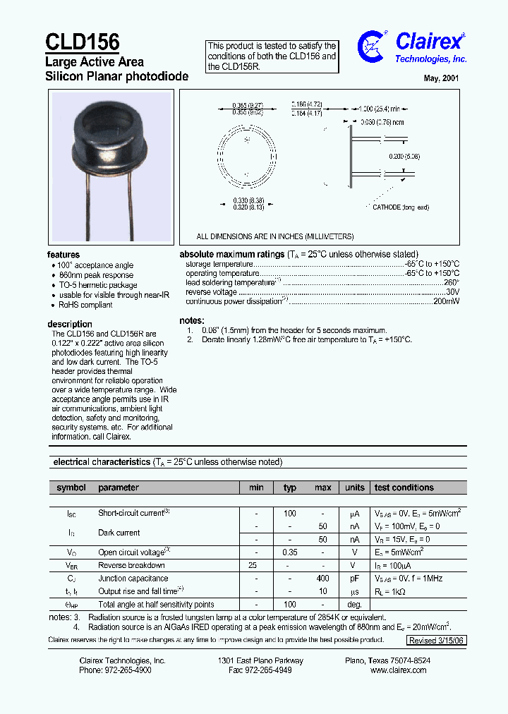 CLD156_1226486.PDF Datasheet