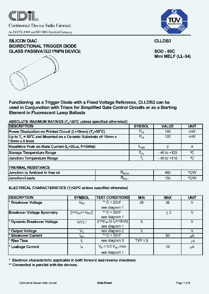 CLLDB3_1226517.PDF Datasheet