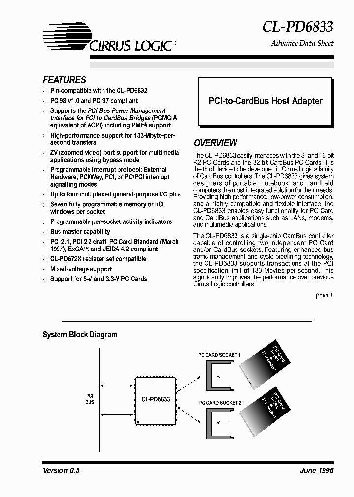 CL-PD6833-VC-A_1046332.PDF Datasheet