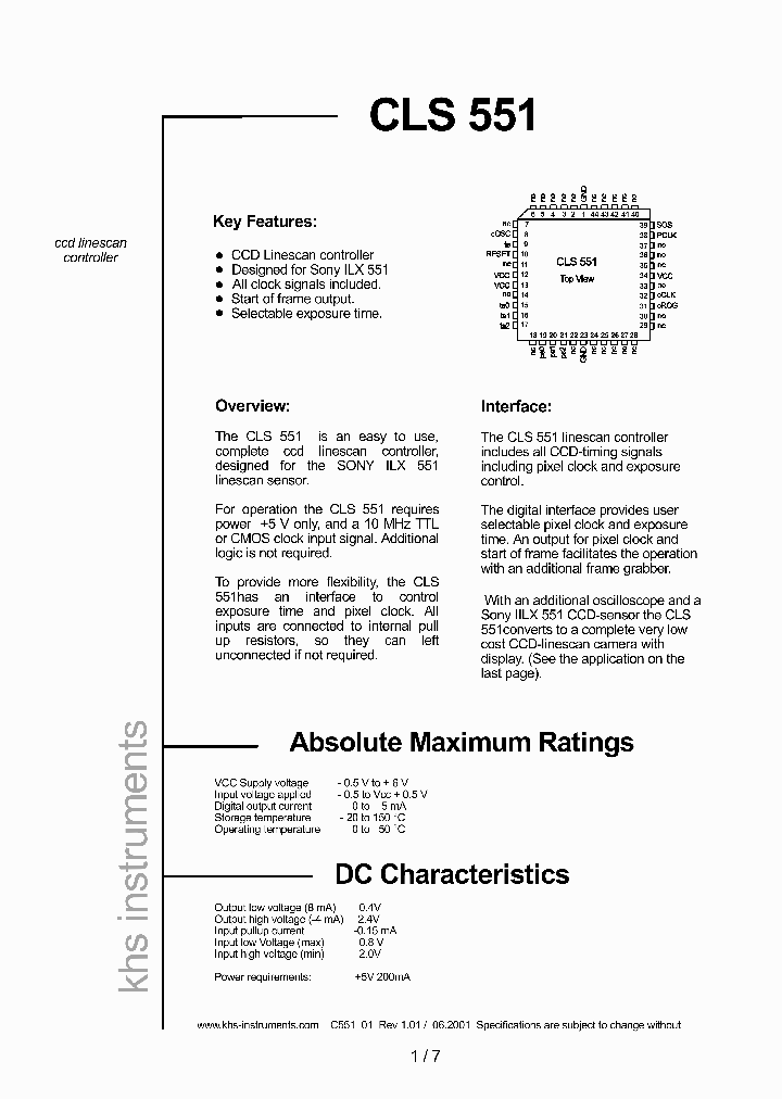 CLS551_1226574.PDF Datasheet