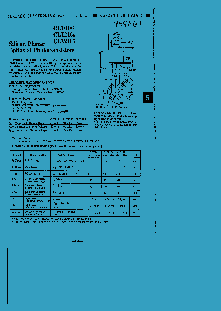 CLT2164_1018096.PDF Datasheet