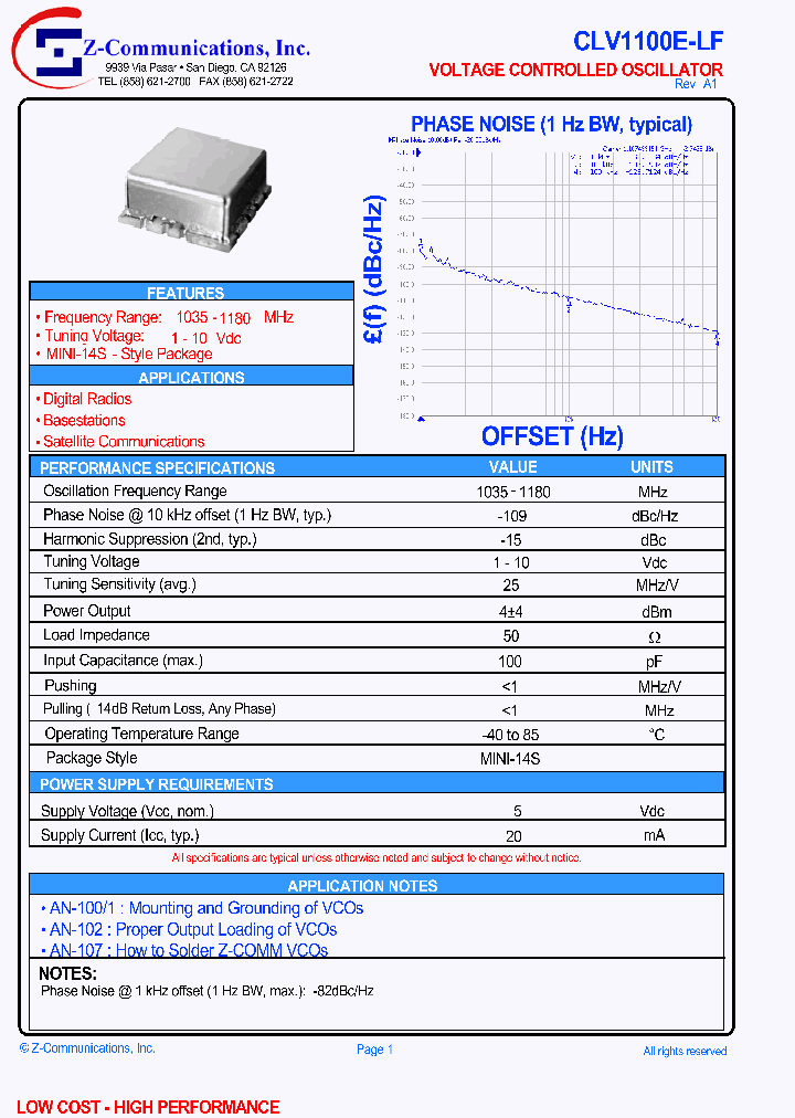 CLV1100E-LF_1226606.PDF Datasheet