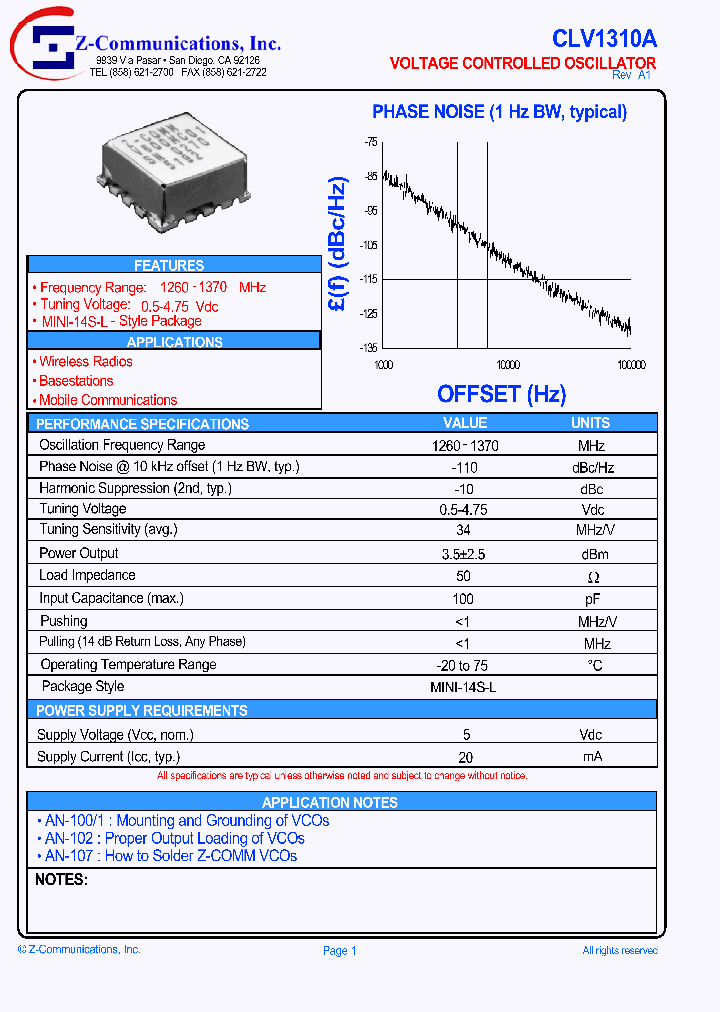 CLV1310A_1226618.PDF Datasheet