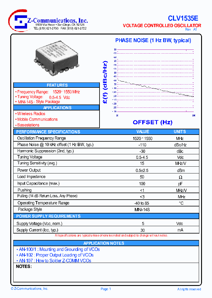 CLV1535E_1226633.PDF Datasheet