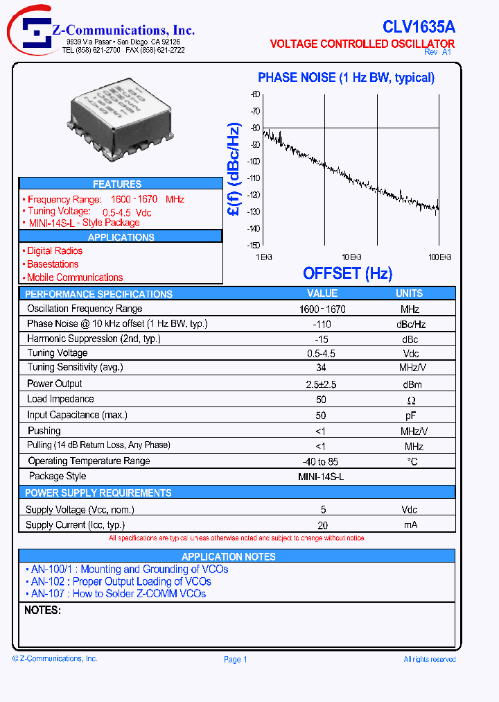 CLV1635A_1226645.PDF Datasheet