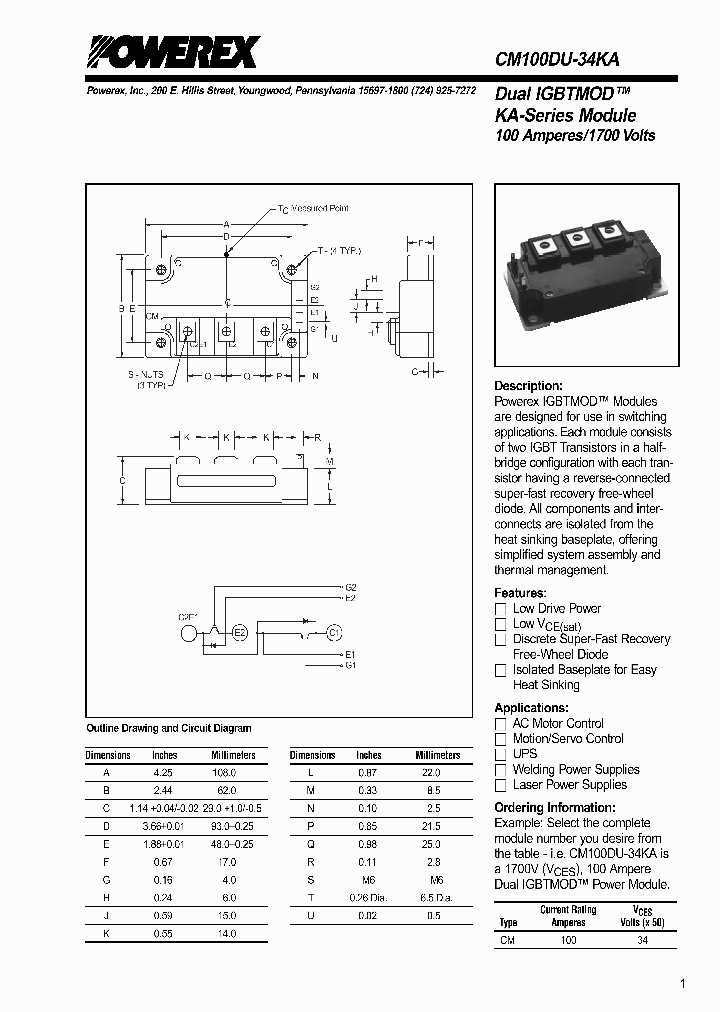 CM100DU-34KA_1226672.PDF Datasheet