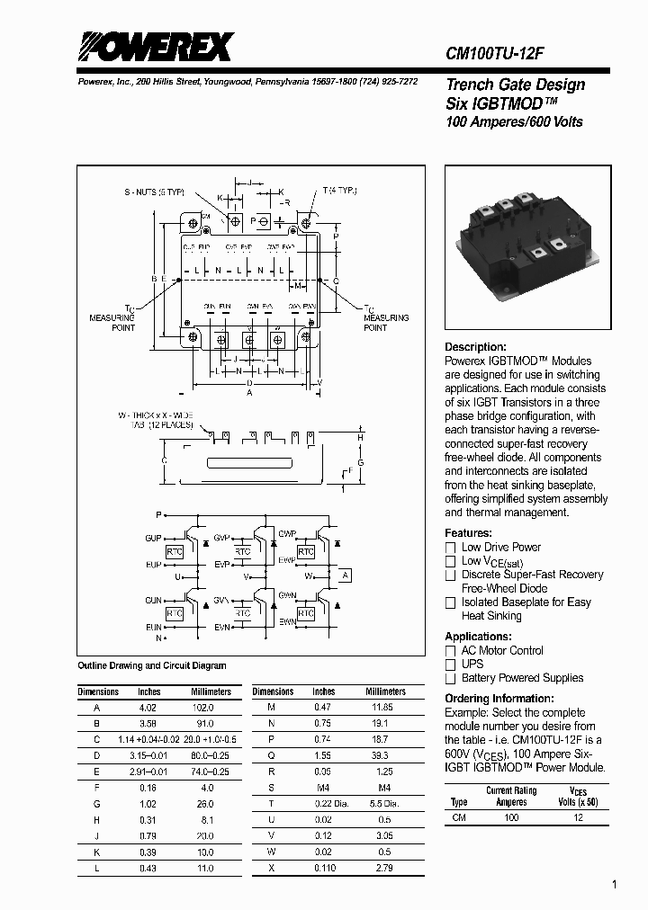 CM100TU-12F_1045531.PDF Datasheet