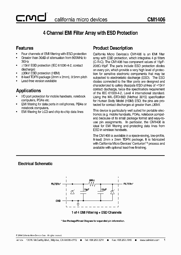 CM1406-04DF_1226740.PDF Datasheet
