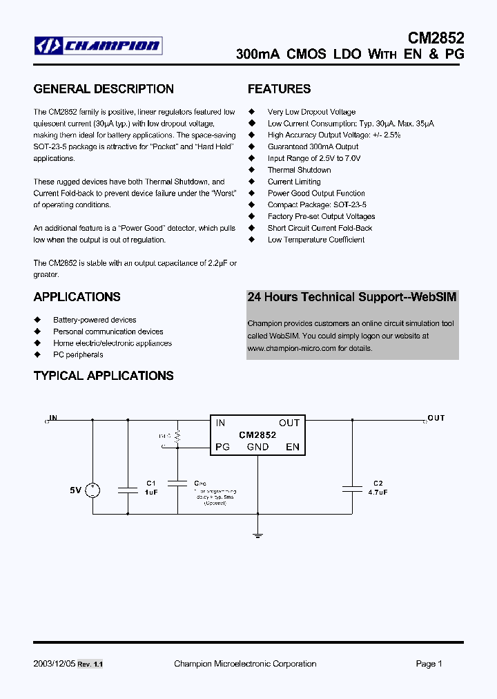 CM2852SIM25_1226854.PDF Datasheet