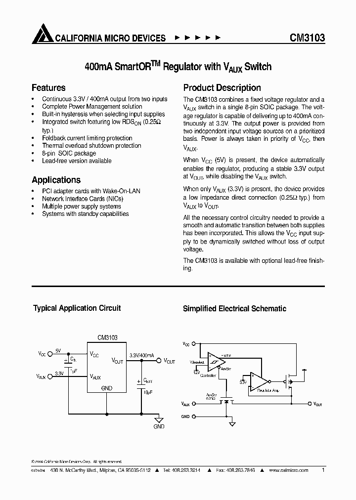 CM3103SF_1226899.PDF Datasheet