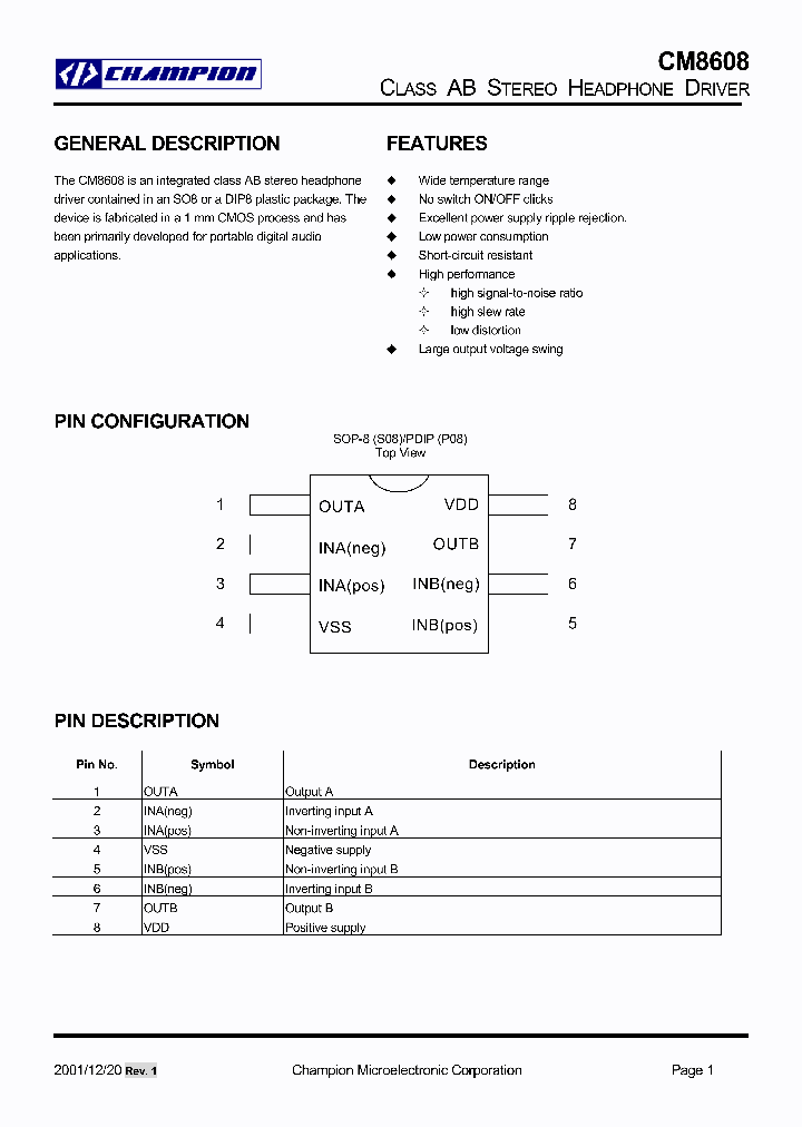 CM8608IS_1227095.PDF Datasheet