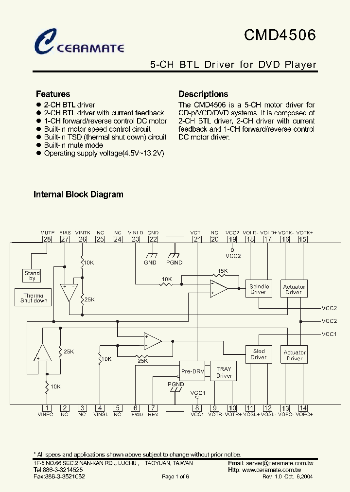 CMD4506_1097454.PDF Datasheet