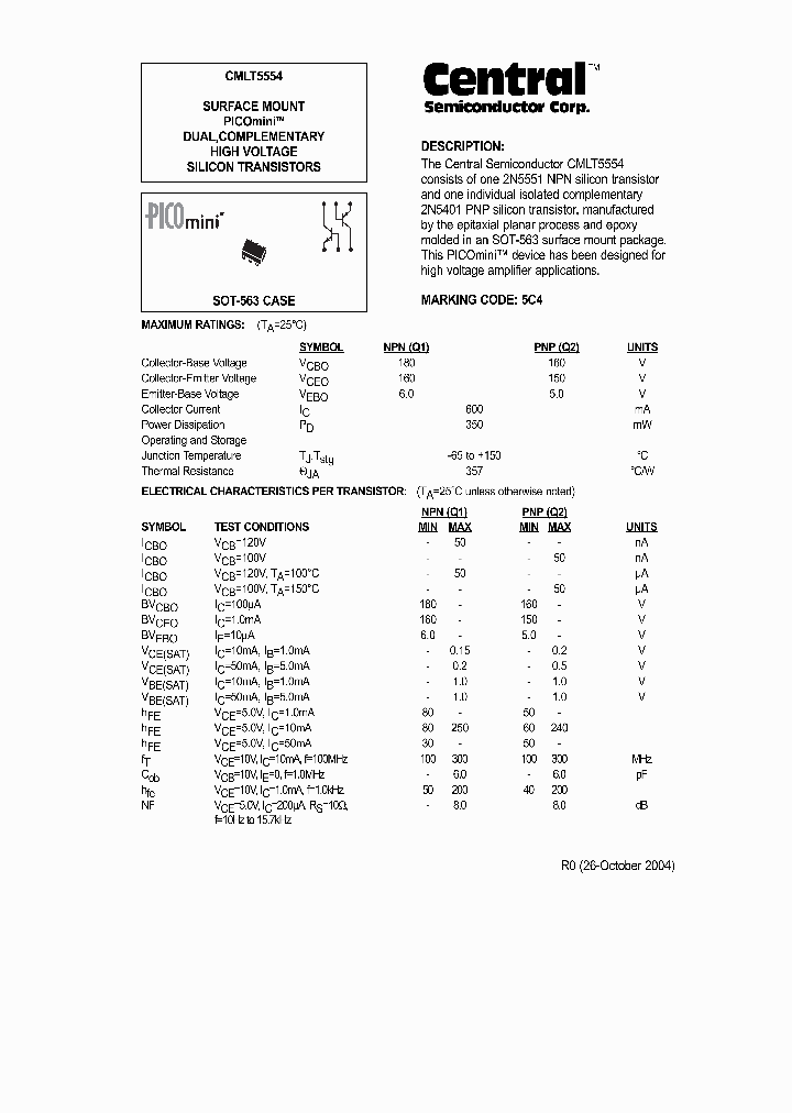 CMLT5554_1175838.PDF Datasheet