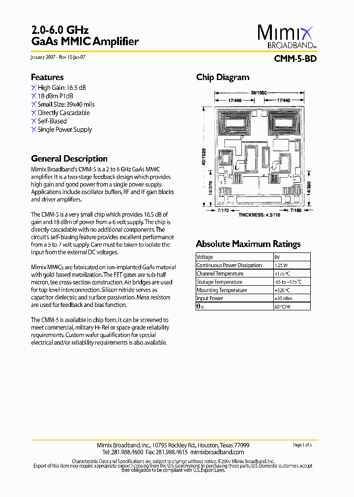 CMM-5-BD_1116253.PDF Datasheet