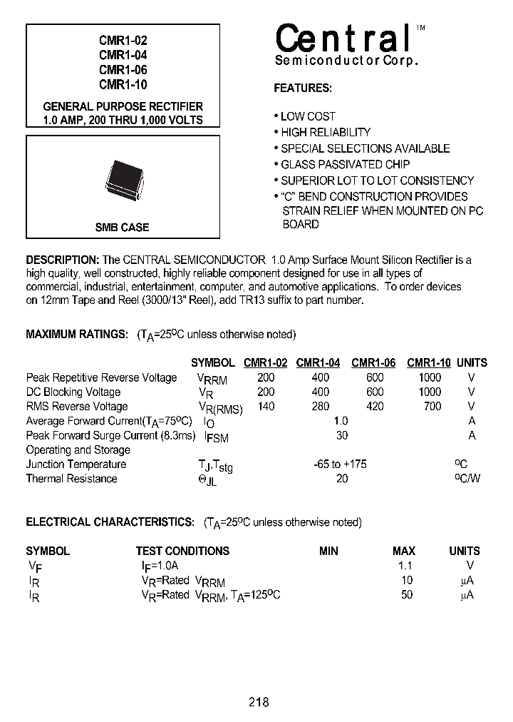 CMR1-10_1227456.PDF Datasheet