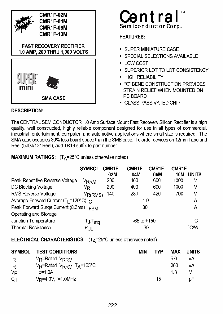 CMR1F-10M_1227458.PDF Datasheet