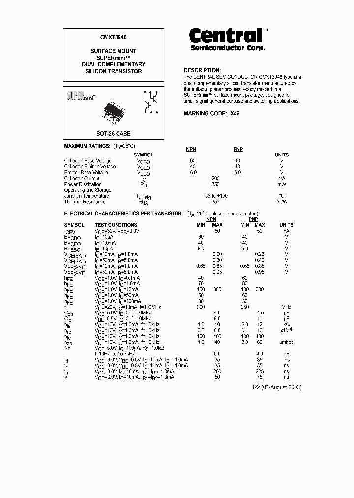 CMXT3946_1227633.PDF Datasheet