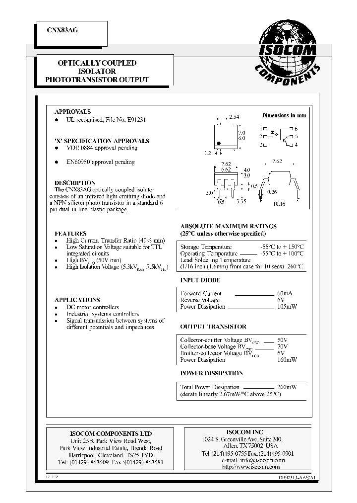 CNX83AG_1148876.PDF Datasheet