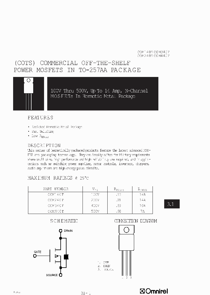 COM140T_1058205.PDF Datasheet