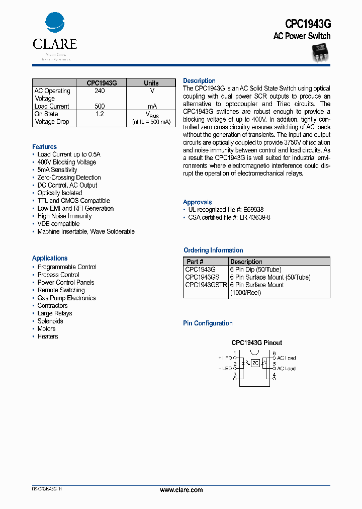 CPC1943GSTR_1227977.PDF Datasheet