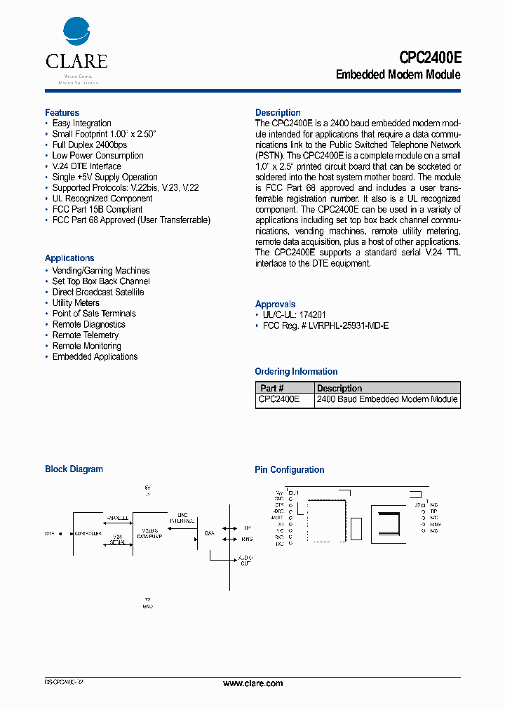 CPC2400E_1227982.PDF Datasheet