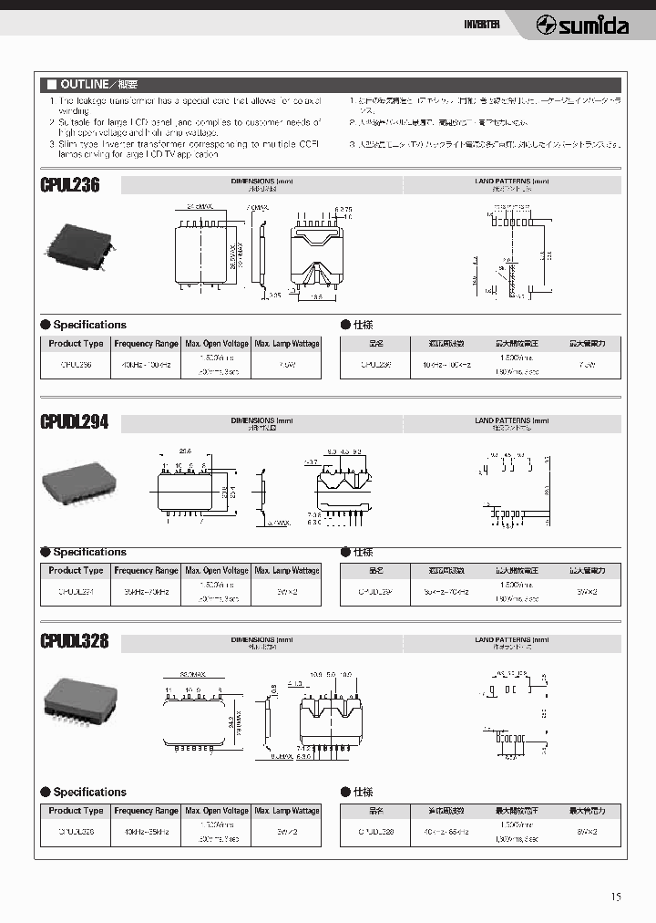 CPUL236_1228188.PDF Datasheet